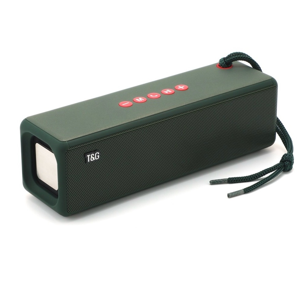 T&G TG-271 Bluetooth Speaker NEW Hunter Green 10W HiFi Bass Portable